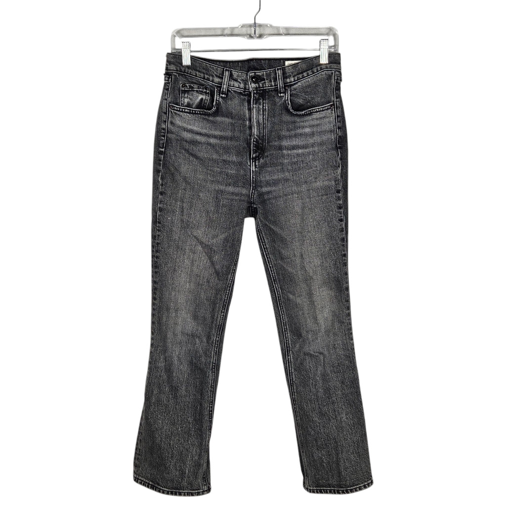 Rag And Bone Washed Black Slim Straight Jean Sz 28